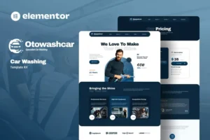 Mua Otowashcar - Car Washing Elementor Template Kit giá rẻ