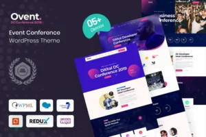 Mua Ovent - Event Conference WordPress Theme giá rẻ