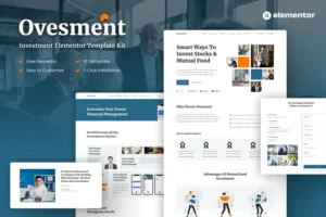 Mua Ovesment - Investment & Finance Elementor Template Kit giá rẻ