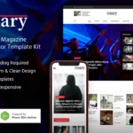Oxary – News & Magazine Elementor Template Kit