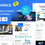 Oxence – Web Design Agency WordPress Theme