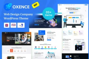 Mua Oxence - Web Design Agency WordPress Theme giá rẻ