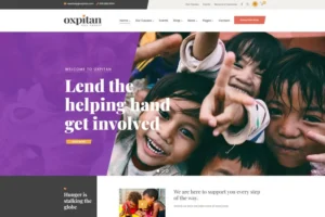 Mua Oxpitan - Nonprofit Charity WordPress Theme giá rẻ
