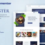 Oyster – Seafood Restaurant & Cafe Elementor Template Kit