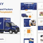 PACKY | Packers & Movers Service Elementor Template Kit
