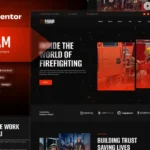 Padam – Firefighter Departement Elementor Template Kit