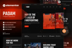 Mua Padam - Firefighter Departement Elementor Template Kit giá rẻ