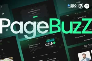 Mua PageBuzz - Digital Agency Elementor Template Kit giá rẻ