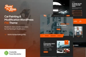 Mua PaintMyRide – Car Painting & Modification WP Theme giá rẻ