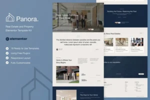 Mua Panora - Real Estate & Property Elementor Template Kit giá rẻ