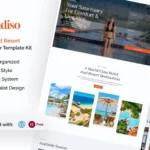 Paradiso – Hotel & Resort Elementor Template Kit