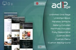 Mua Parallax One Page Builder Wordpress Plugin giá rẻ