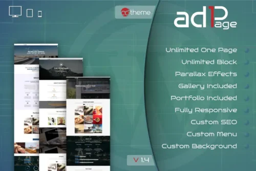 Mua Parallax One Page Builder Wordpress Plugin giá rẻ