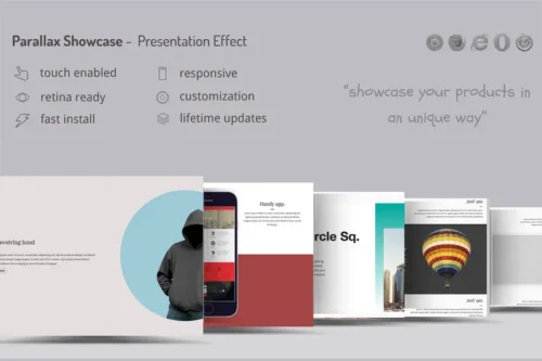 Mua Parallax Showcase Effects - Present your products giá rẻ