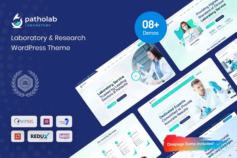 Mua Patholab - Laboratory & Science Research WordPress giá rẻ