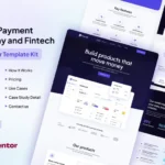 Paycash – Online Payment Gateway & Fintech Elementor Template Kit