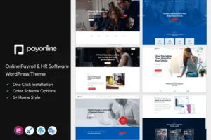 Mua Payonline - Online Payroll and HR WordPress Theme giá rẻ