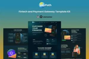 Mua PayPath - Online Payment Gateway Elementor Template Kit giá rẻ