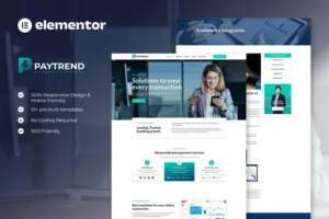 Mua Paytrend - Online Payment Gateaway Elementor Template Kit giá rẻ