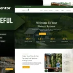 Peaceful – Nature Cottage Elementor Template Kit