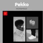 Pekko – Minimal Dark WordPress Theme