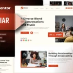 Penyiar – Radio & Podcast Elementor Template Kit
