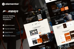 Mua Perbra - Car Auto Care & Detailing Elementor Template Kit giá rẻ