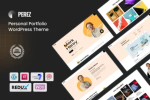 Mua Perez - Portfolio WordPress Theme giá rẻ