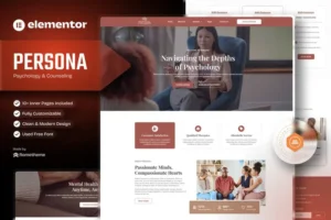 Mua Persona - Psychology & Counseling Elementor Template Kit giá rẻ