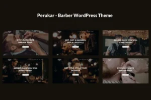 Mua Perukar - Barber WordPress Theme giá rẻ