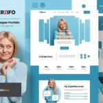 Perzifo – Creative Designer Portfolio Elementor Template Kit