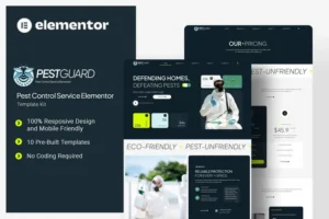 Mua Pestguard - Pest Control Service Elementor Template Kit giá rẻ