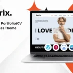 Petrix – Personal Portfolio WordPress Theme