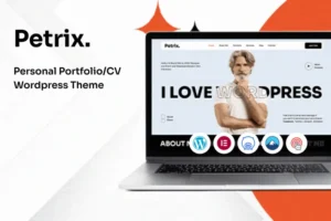 Mua Petrix - Personal Portfolio WordPress Theme giá rẻ