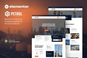 Mua Petrol – Oil & Gas Industry Elementor Template Kit giá rẻ