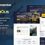 Petrolis – Oil Company & Industrial Elementor Pro Template Kit