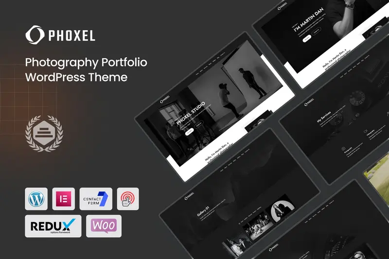 Mua Phoxel - Photography Portfolio WordPress Theme giá rẻ