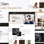 Pictogen –  Creative Photography Elementor Template Kit