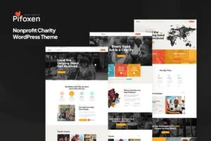 Mua Pifoxen - Nonprofit Charity WordPress Theme giá rẻ