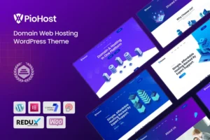 Mua Piohost - Domain Web Hosting Elementor WordPress giá rẻ