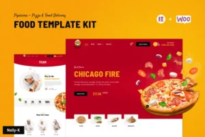 Mua Pipirima — Pizza & Food Delivery Elementor Template Kit giá rẻ