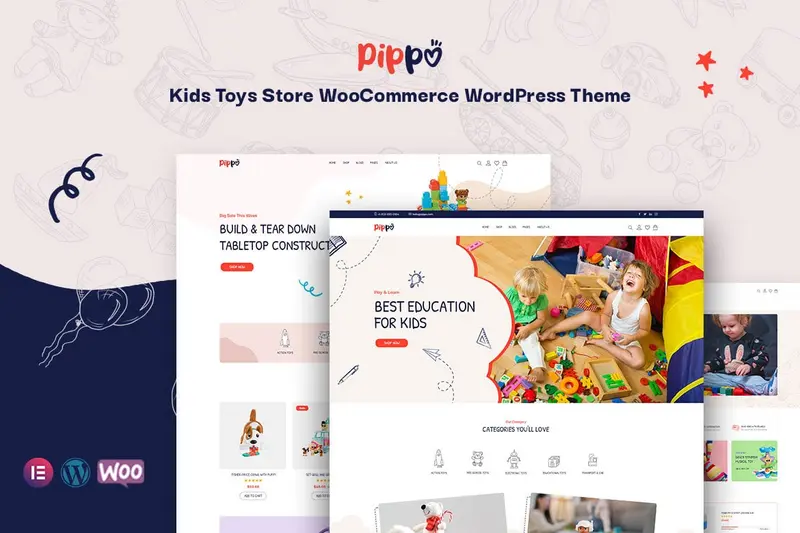 Mua Pippo - Kids Toys Store WooCommerce WordPress Them giá rẻ