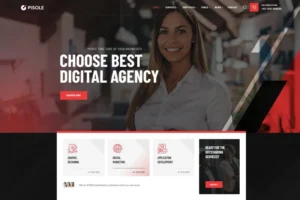 Mua Pisole - Digital Creative Agency WordPress Theme giá rẻ