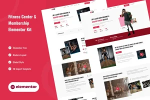 Mua Pitem - Fitness Center & Membership Elementor Template Kit giá rẻ