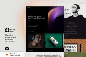 Mua Pixelpiernyc - Creative Agency Portfolio Freelance giá rẻ