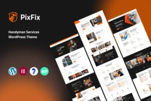 Mua PixFix - Handyman Services WordPress Theme giá rẻ