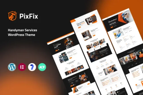 Mua PixFix - Handyman Services WordPress Theme giá rẻ