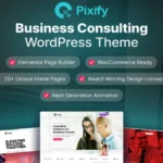 Pixify – Business Consulting WordPress Theme