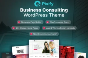 Mua Pixify - Business Consulting WordPress Theme giá rẻ