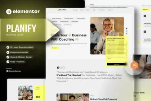 Mua Planify - Business Coaches Elementor Template Kit giá rẻ